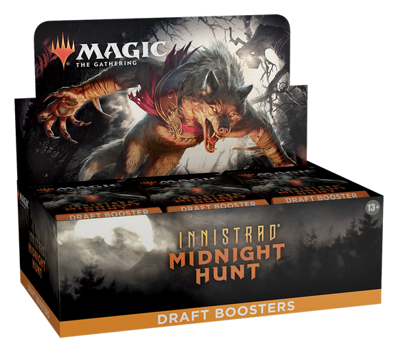 Magic - Innistrad Midnight Hunt Draft Booster Box - The Gaming Verse