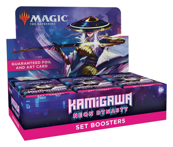 Magic - Kamigawa Neon Dynasty Set Booster Box - The Gaming Verse