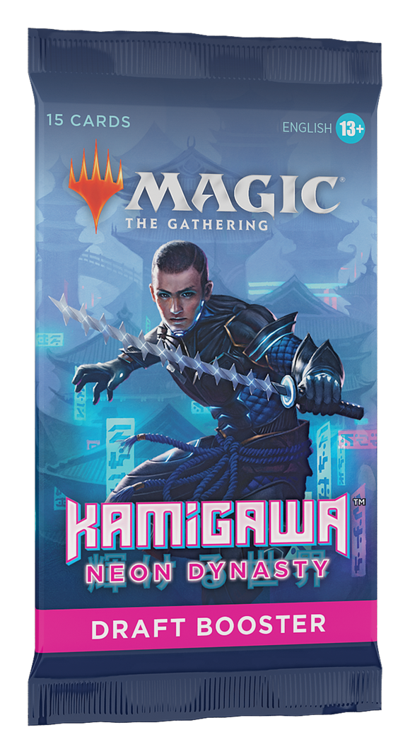 Magic - Kamigawa Neon Dynasty Draft Booster - The Gaming Verse