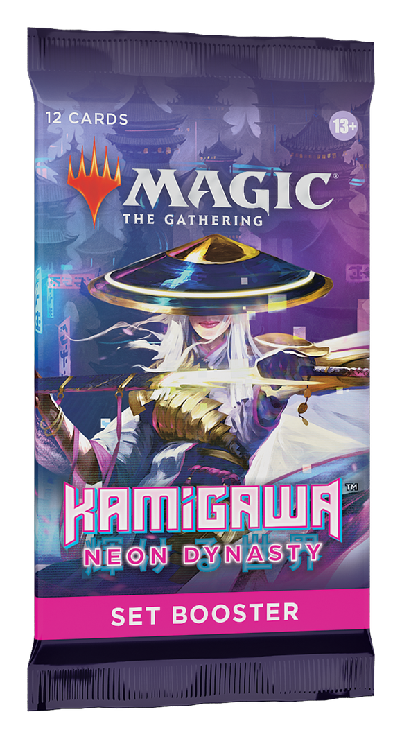 Magic - Kamigawa Neon Dynasty Set Booster - The Gaming Verse