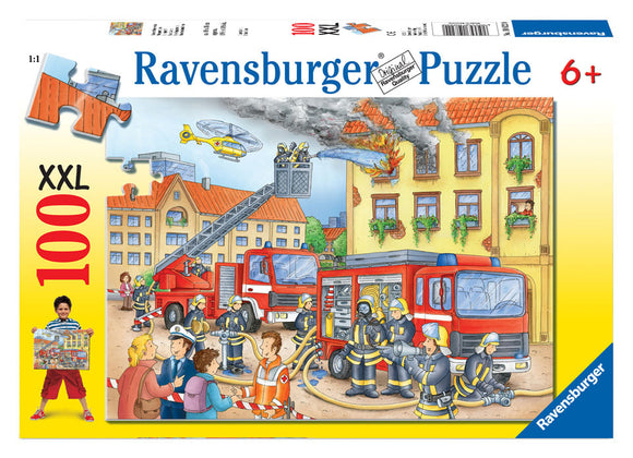 Ravensburger - Fire Brigade Puzzle 100pc - The Gaming Verse