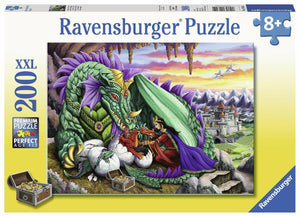 Ravensburger - Queen of Dragons Puzzle 200pc - The Gaming Verse