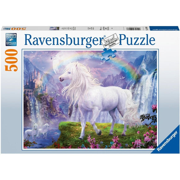 Ravensburger - 500pc Mystic Steeds - The Gaming Verse