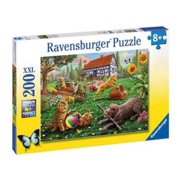 Ravensburger - Playing in the Yard Puzzle 200pc - The Gaming Verse