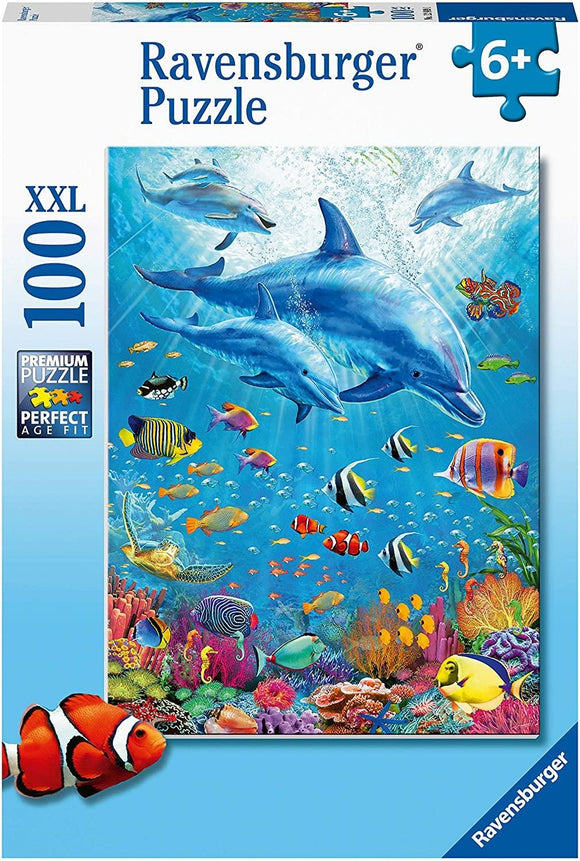 Ravensburger - Pod of Dolphins 100pc - The Gaming Verse