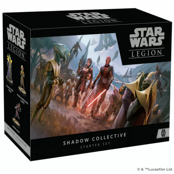 (PREORDER) Star Wars Legion Shadow Collective Mercenary Starter - The Gaming Verse