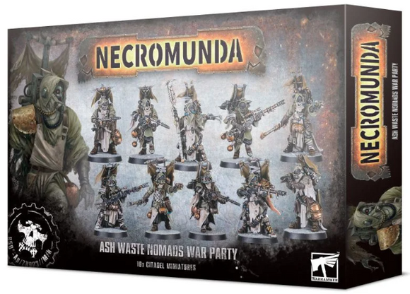 300-96 Necromunda Ash Wastes Nomads War Party - The Gaming Verse