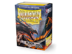 Dragon Shield - Non Glare - Black - The Gaming Verse