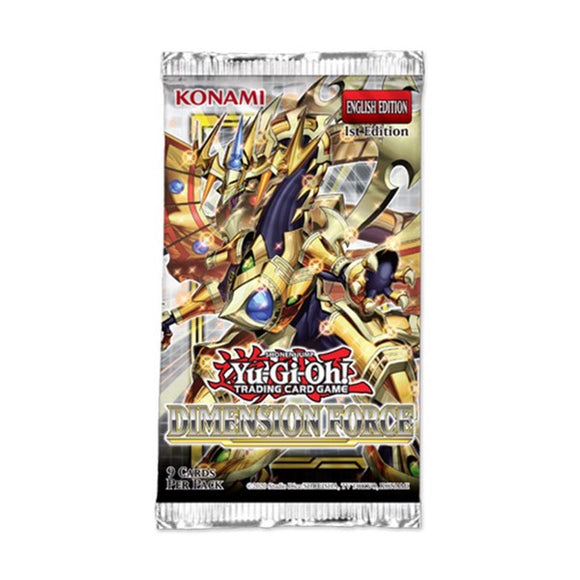 Yu-Gi-Oh - Dimension Force Booster - The Gaming Verse