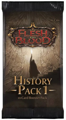 Flesh and Blood History Pack 1 Booster - The Gaming Verse
