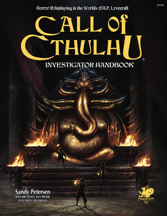 Call of Cthulhu Investigator Handbook (Hardcover)