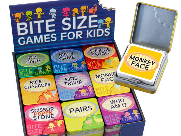 Bite Size Games for Kids - The Gaming Verse