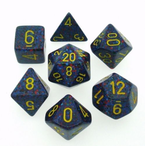 CHX 25366 Speckled Polyhedral Twilight 7-Die Set - The Gaming Verse