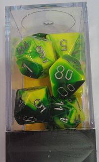 CHX 26454 Gemini Green Yellow with Silver (7) - The Gaming Verse