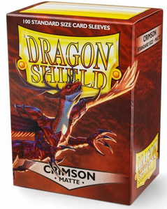Dragon Shield Matte Crimson - The Gaming Verse