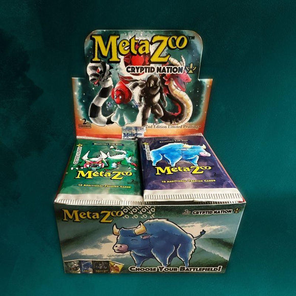 MetaZoo TCG Cryptid Nation 2nd Edition Booster Box - The Gaming Verse