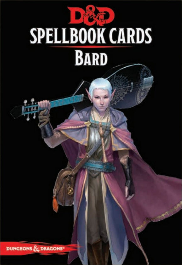 D&D - Spellbook Cards Bard Deck REVISED 2017 - The Gaming Verse