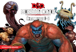 D&D - Spellbook Cards Monster Deck 0-5 - The Gaming Verse
