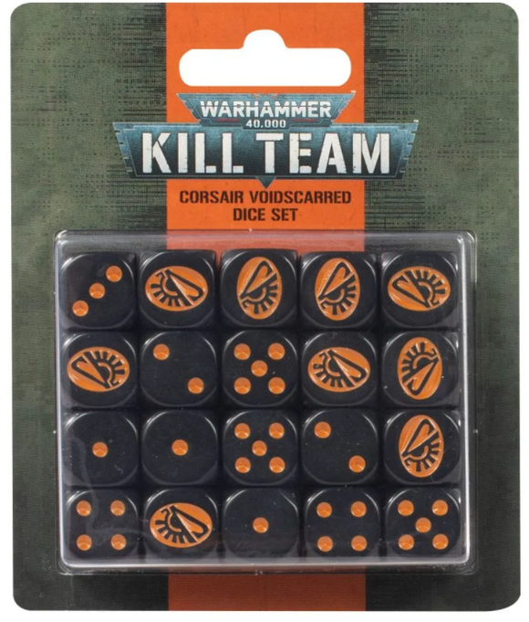 102-95 Kill Team: Corsairs Dice Set - The Gaming Verse
