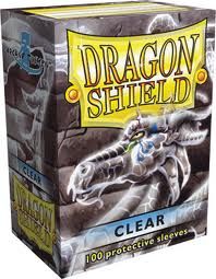 Dragon Shield 100 Standard Clear - The Gaming Verse