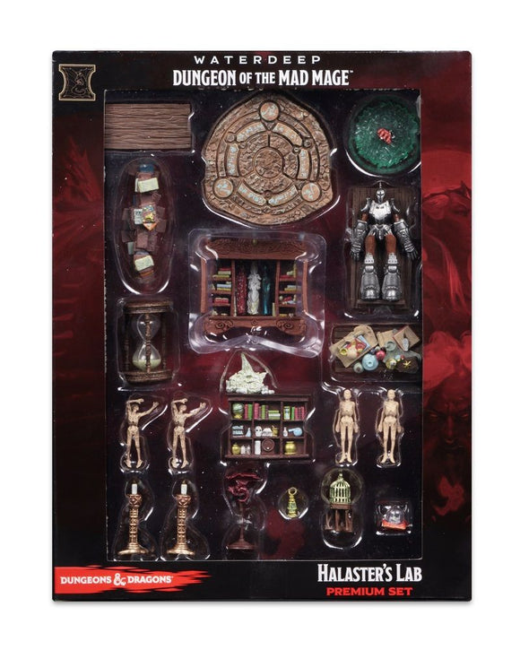 D&D - Waterdeep Dungeon of the Mad Mage Halasters Lab Premium Set - The Gaming Verse
