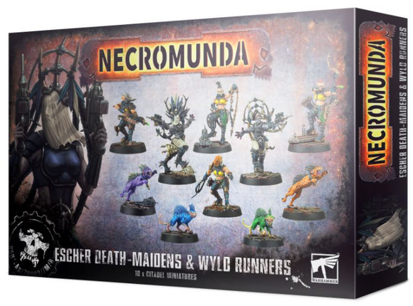300-66 Necromunda Escher Death Maidens Wyld Runners - The Gaming Verse