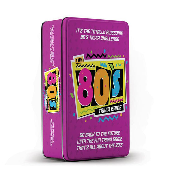 The 80s Trivia Game Tin - The Gaming Verse