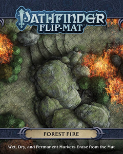 Pathfinder - Flip Mat Forest Fire - The Gaming Verse