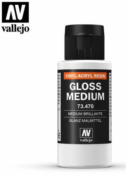 Vallejo Gloss Medium 60ml - The Gaming Verse