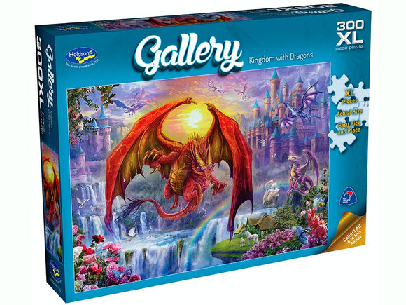 Gallery 5 Kingdom with Dragons 300pc XL - The Gaming Verse