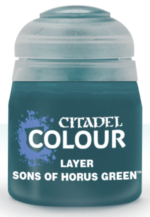 22-87 Citadel Layer: Sons of Horus Green - The Gaming Verse