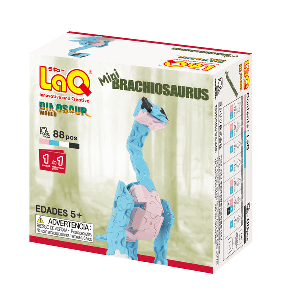 LaQ Dinosaur World Mini Brachiosaurus - The Gaming Verse