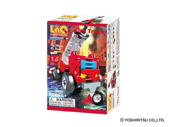 LaQ Hamacron Mini Fire Truck - The Gaming Verse