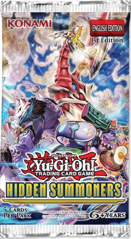 Yugioh - Hidden Summoners Booster Pack - The Gaming Verse