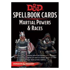 D&D - Spellbook Cards Martial Deck REVISED 2017 - The Gaming Verse