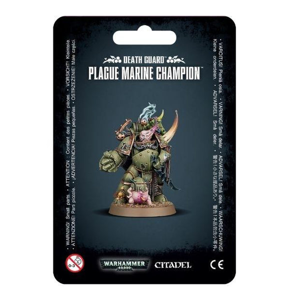 43-48 Death Guard Plague Marine Champion - The Gaming Verse