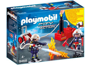 Playmobil - Firefighters with Water Pump 9468 - The Gaming Verse