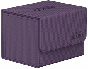 Ultimate Guard - Sidewinder 100+ Xenoskin Monocolour Purple Deck Box - The Gaming Verse