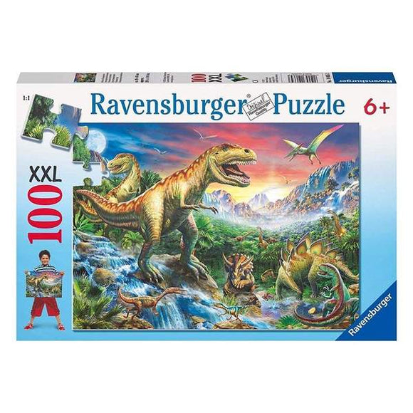 Ravensburger - Time of the Dinosaurs Puzzle 100pc - The Gaming Verse
