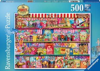 Ravensburger - The Sweet Shop 500pc - The Gaming Verse