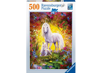 Ravensburger - Unicorn and Foal Puzzle 500pc - The Gaming Verse
