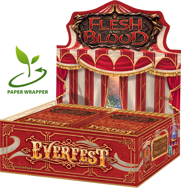 Flesh and Blood - Everfest First Edition Booster Box - The Gaming Verse