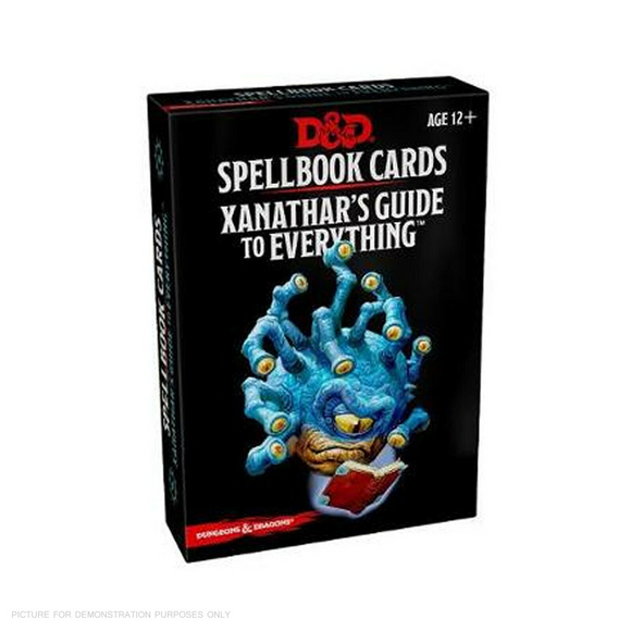 D&D - Spellbook Cards Xanathars Deck (95 Cards) 2018 Edition - The Gaming Verse