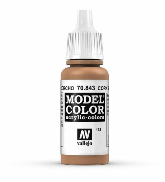 Vallejo Model Colour Cork Brown 17ml - The Gaming Verse