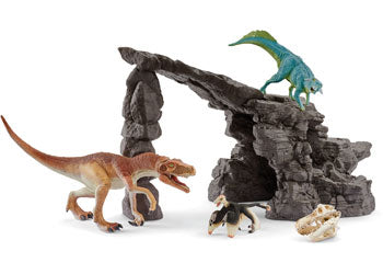 Schleich - Dino Set with Cave - The Gaming Verse