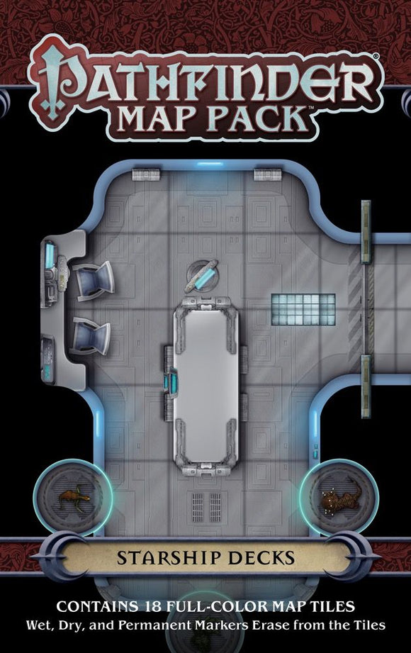 Pathfinder - Starship Decks Map Pack - The Gaming Verse