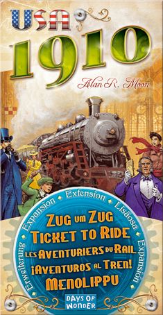 Ticket to Ride - USA 1910 - The Gaming Verse