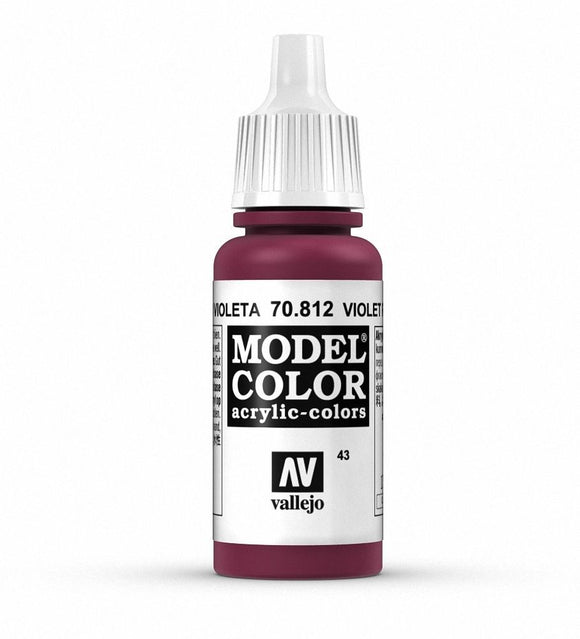 Vallejo Model Colour Violet Red 17 ml - The Gaming Verse