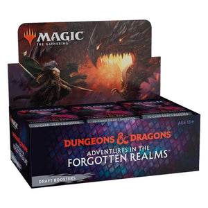 Magic Adventures in the Forgotten Realms Draft Booster Box - The Gaming Verse