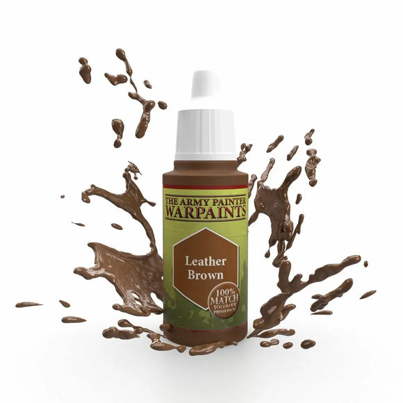 Army Painter Warpaints - Leather Brown Acrylic 18ml